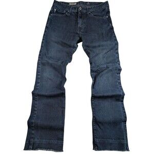 AG Adriano Goldschmied Jeans 30x34 The Protege Straight Leg Dark Blue USA Mens
